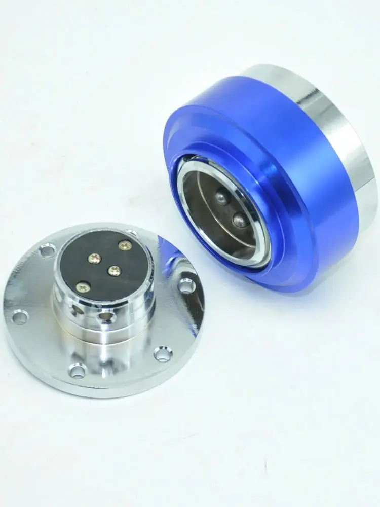Nowy Czarny Adapter Mocujący Kierownicę z Szybkozłączką Uniwersalny — 2