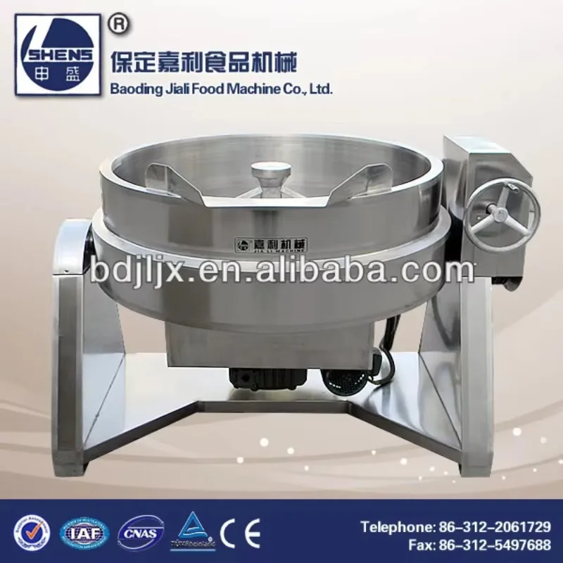 Commercial Electric Oil Heating Fried Rice Machine Cooking Mixer
