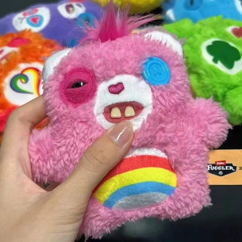 Hot Sale Original Fuggler X Care Bears Plush Bag Charms Serise Blind Box Keychain Collection Plush Toy Pendant Surprise Gifts view 4