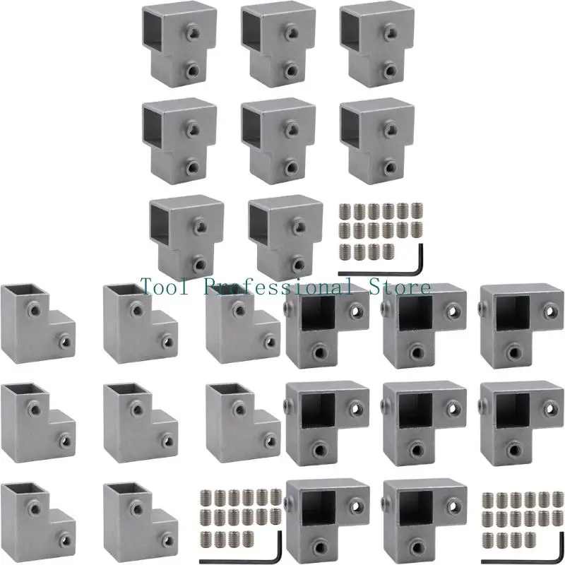 

Прочный крепеж для соединения соединителя квадратной трубы из алюминиевого сплава 57QF с Т-образным соединением