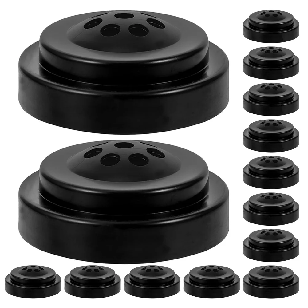 

20pcs Flagpole Base Stand 8 Holes Small Desk Flag Holder For Office Conference Table Display, Desktop Flag Mount Base Decor