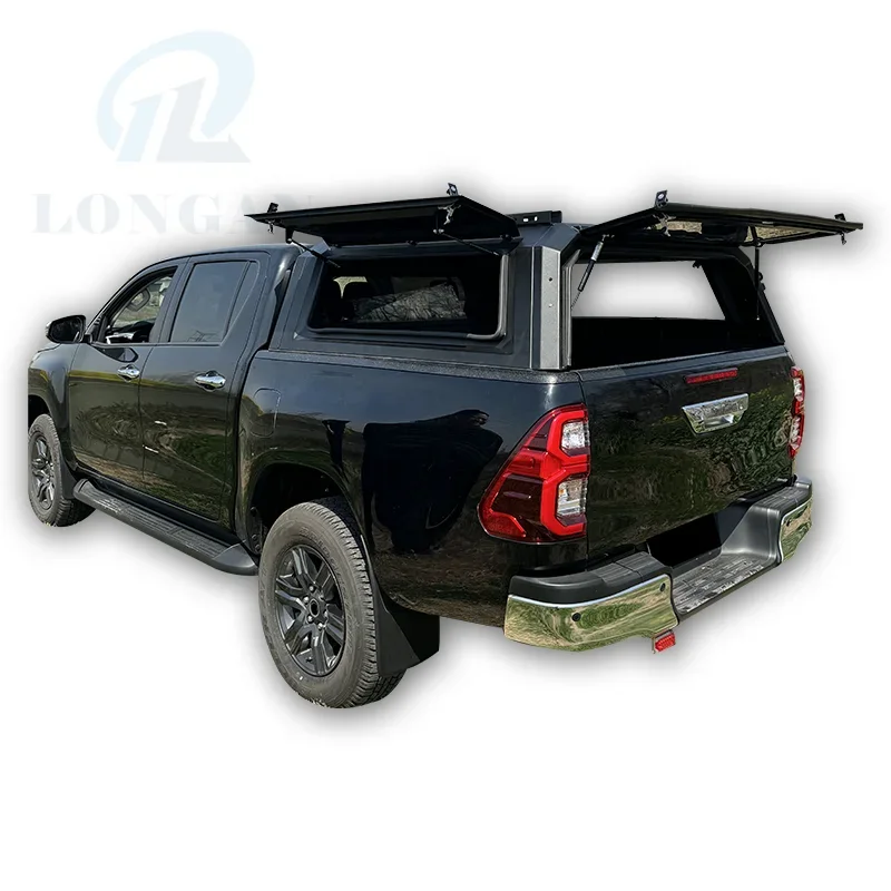 High Quality Manufacturer Custom 4X4  Pickup Back Cover Pickup Canopy Accessories Waterproof Pick Up Truck Canopy Cover