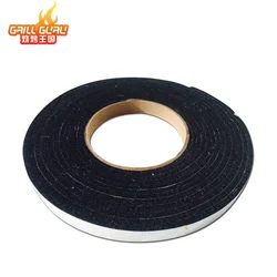 High Temp Grill Gasket Replacement Fit Kamado BBQ Smoker Gasket Accessories Flame retardant sealing tape