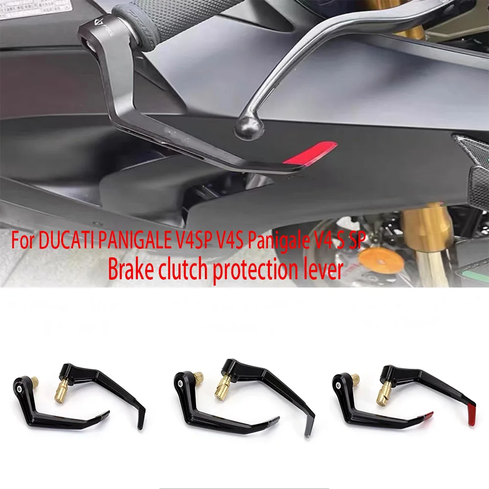 

New Motorcycle Brake Clutch Levers Guard Protector Anti-Fall CNC Protection Rod For DUCATI PANIGALE V4 S SP Panigale V4SP V4S V2