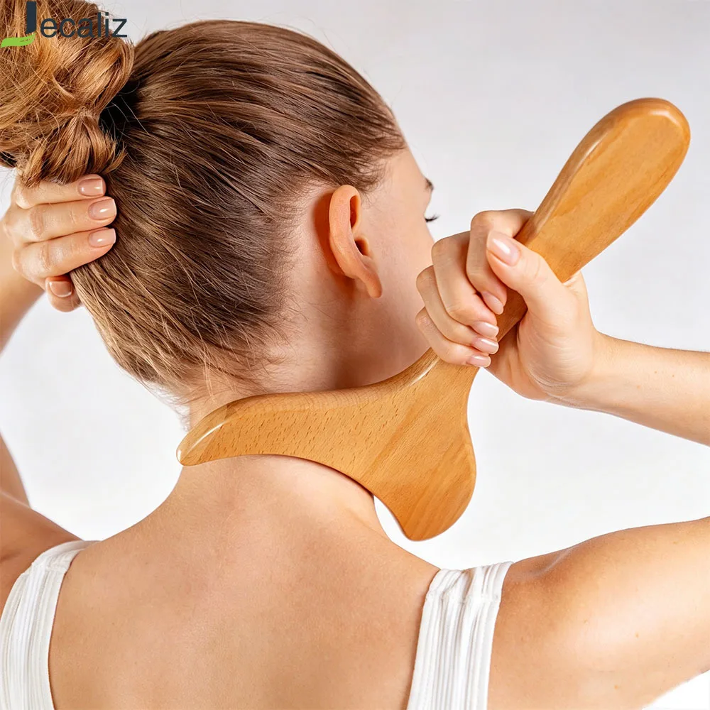 Wooden Therapy Massage Sets Pain Relief Anti Cellulite Body Slimmling Gua Sha Back Massager Maderoterapia Corporal