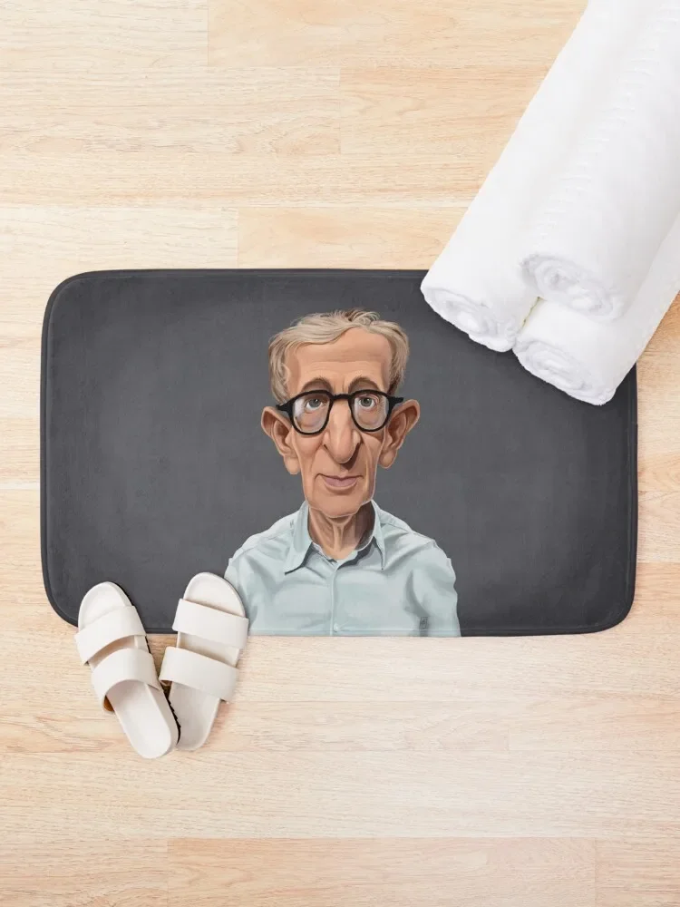 Woody Allen Bath Mat Carpet For Home Entrance Bathroom And Shower Products Toilet Rug Mat