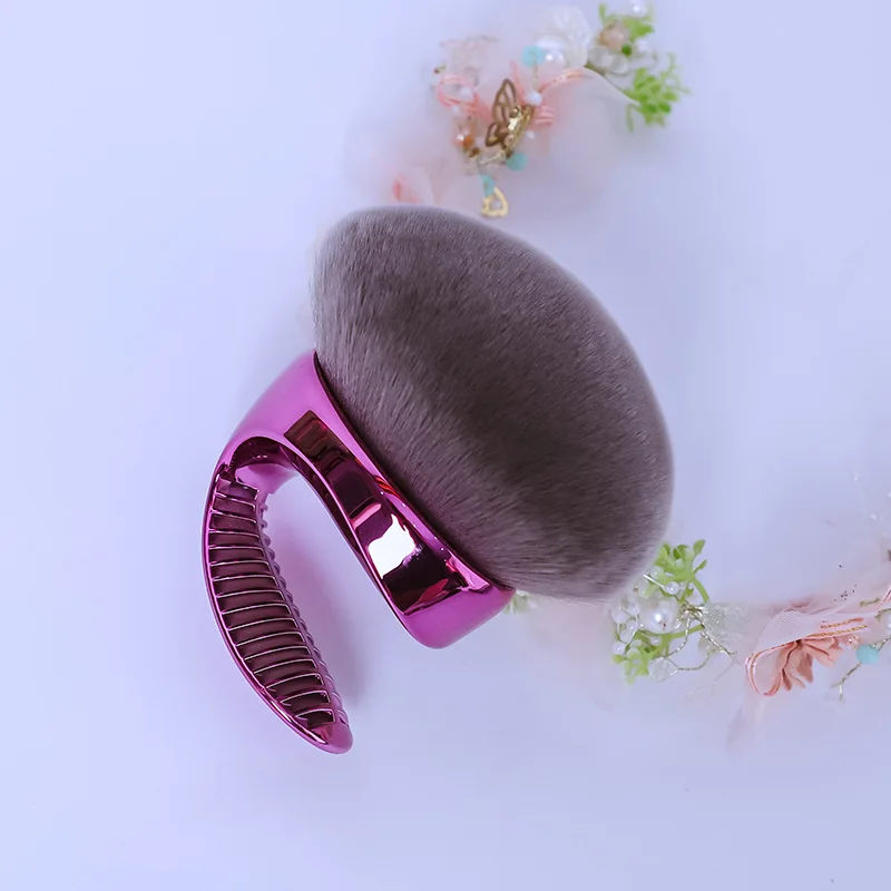 فرشاة بودرة كبيرة الحجم جديدة متعددة الوظائف لبودرة الوجه وأحمر الخدود وفرشاة مكياج كابوكي لتطبيق المكياج لخافي العيوب