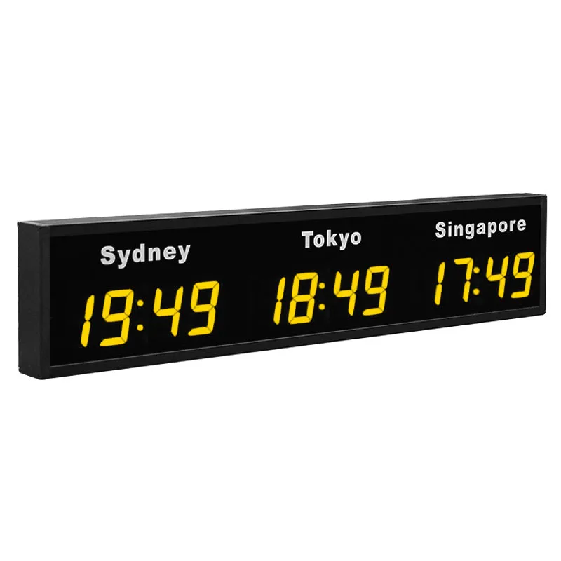 

CP34 Desktop Accurate App for Windows Chicago 3 Time Zone World Clock Watch With Wholesale Price