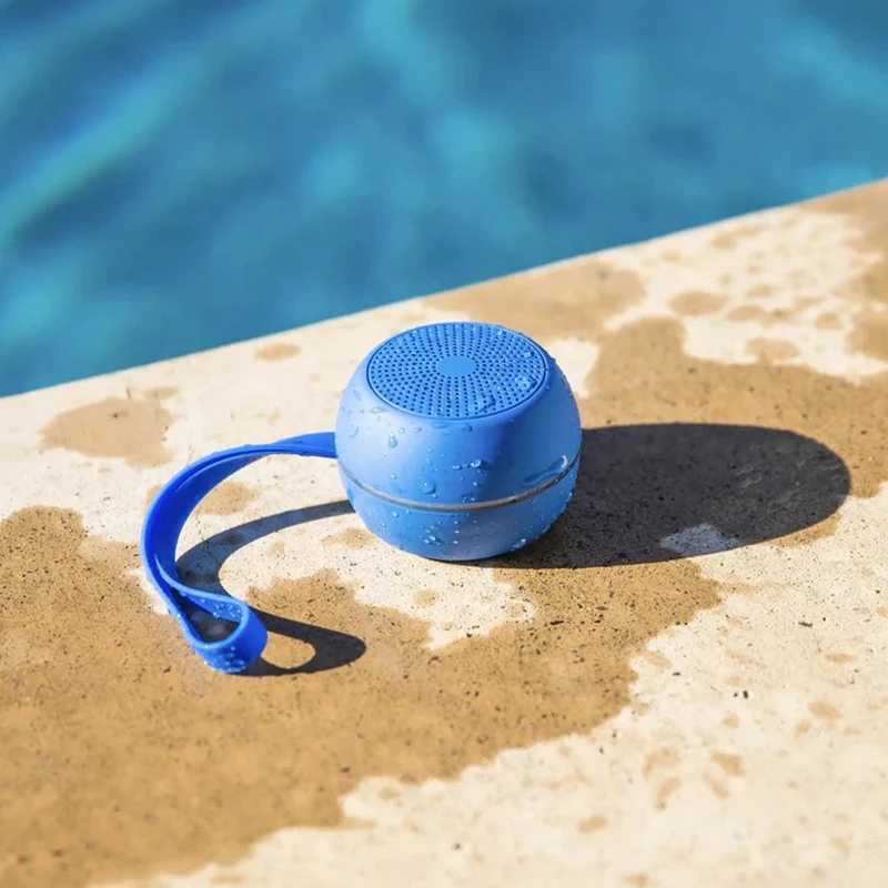 5W Waterproof Outdoor Bluetooth Speaker Wireless Portable Music Subwoofer Column Bass Stereo Player Speaker
