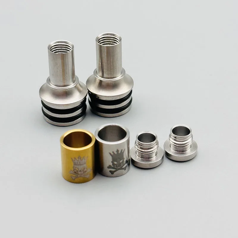 DSX Monarchy estilo 510 kit de pontas de gotejamento 316ss peek pom material 3.3mm de diâmetro interno para RTA RDA Atomizador Vape Mod Acessórios
