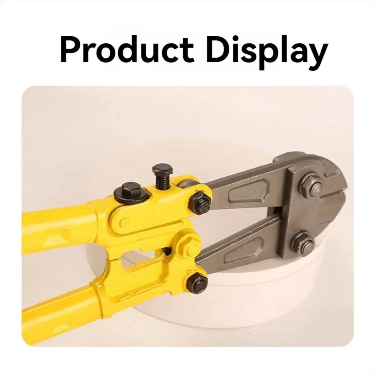 

Кусачки ABYA 18 дюймов со средним захватом, эргономичные резиновые рукоятки с мягким покрытием, для резки ограждений, проволоки, цепей, винтов, заклепок и средних навесных замков