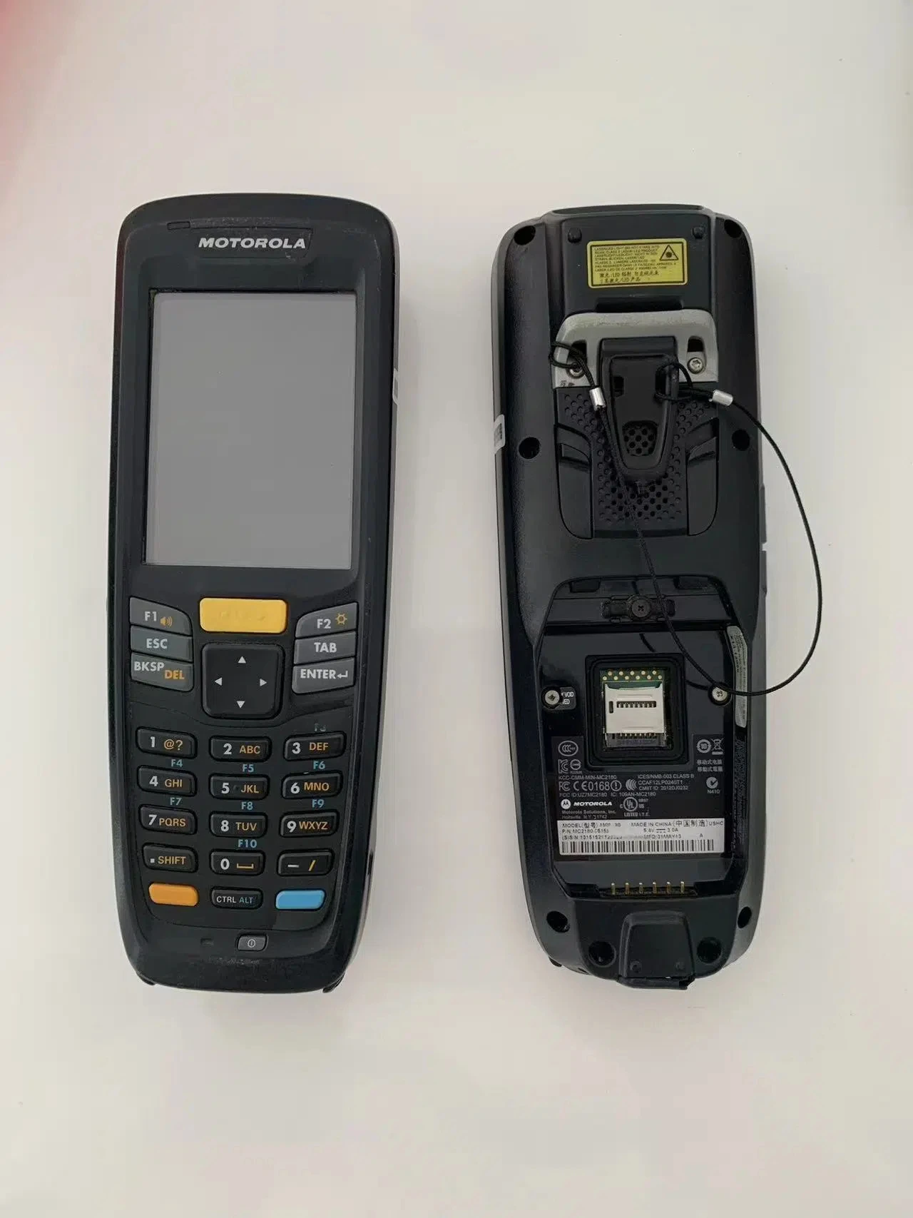 10Pcs/Lot MC2180-MS01E0A PDA Barcode Scanner, 1D 27 Keys, Windows CE 6.0, Bluetooth Wi-Fi, for Warehouse Logis