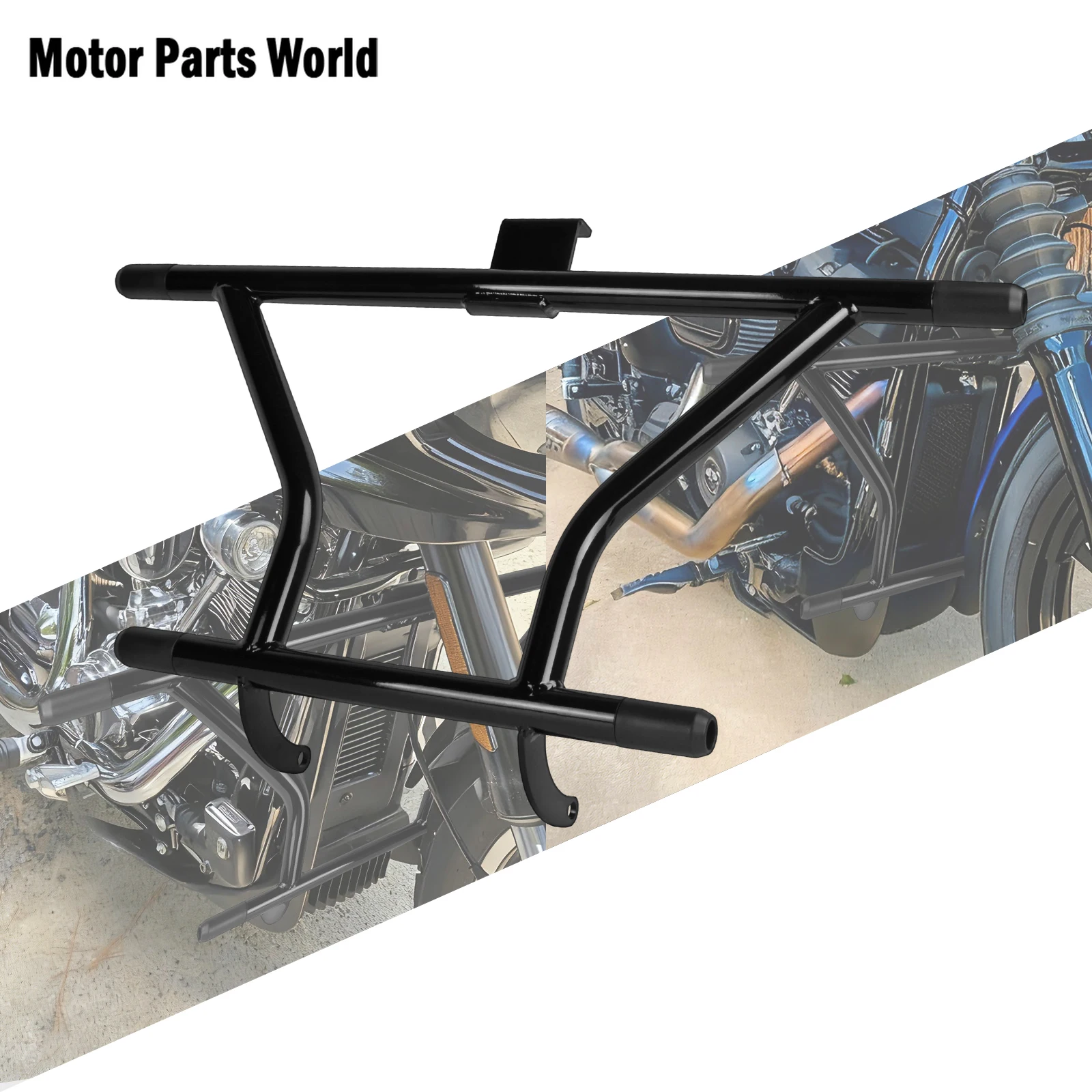 

Motorcycle Front Engine Guard Crash Bar For Harley Softail Fat Boy FLFB/S Street Bob Low Rider Sport Glide FLSB 2018-2025