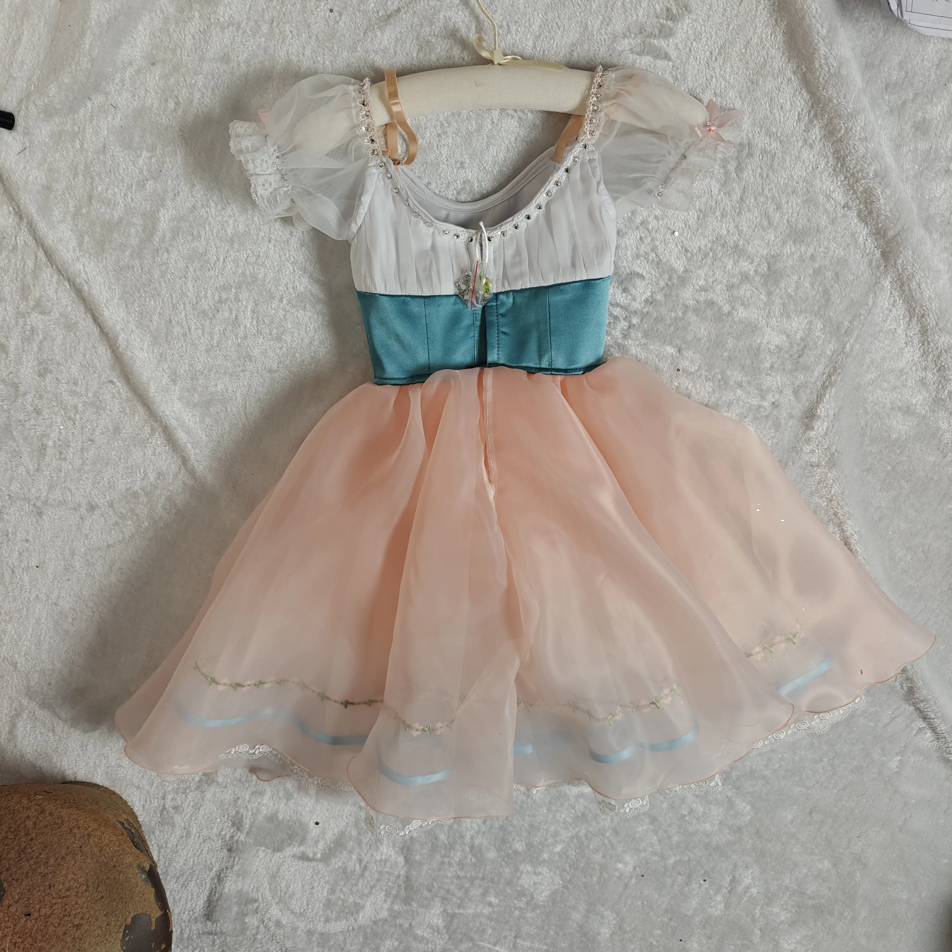 BT01560 Kids Girls Children Women Adult Performance Wear Pink cupid long shirt Ballet Tutu Costumes