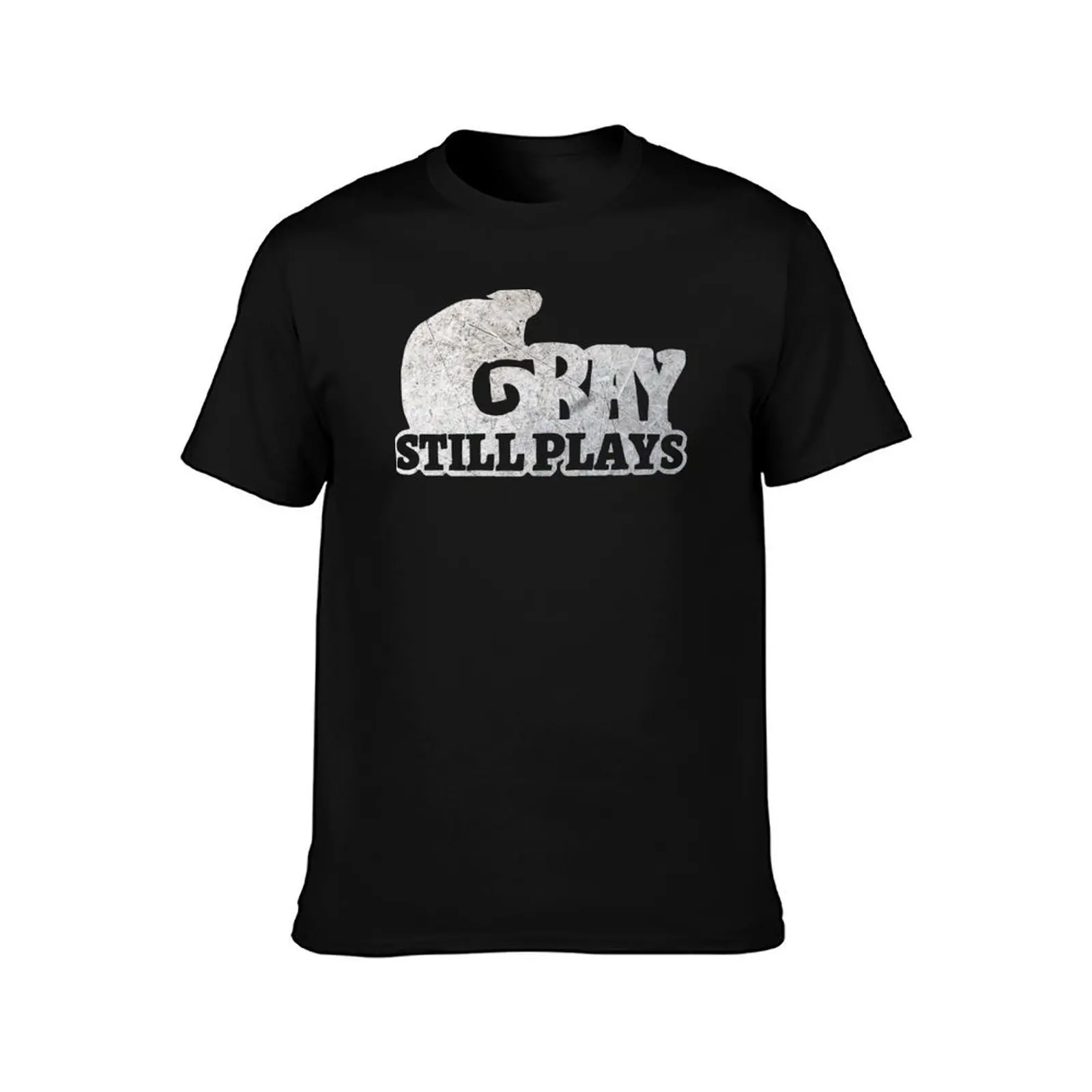 Graystillplays تي شيرت أنيمي التي شيرت القطن تي شيرت رجل تي شيرت