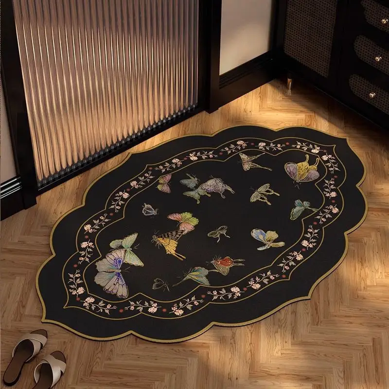 

Новый китайский коврик для ванной Sle Batoom: противоскользящий, влаговпитывающий, с силиконовым покрытием и рисунком динозавра, легко чистится, для домашнего декора