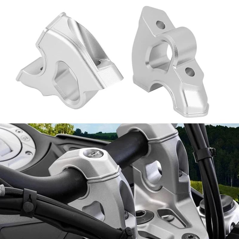 

Handlebar Riser Drag Handle Bar Clamp Extend Adapter For BMW R1300GSA R 1300GS ADV R1300 GS Adventure 2023-2026 2025 Motorcycle