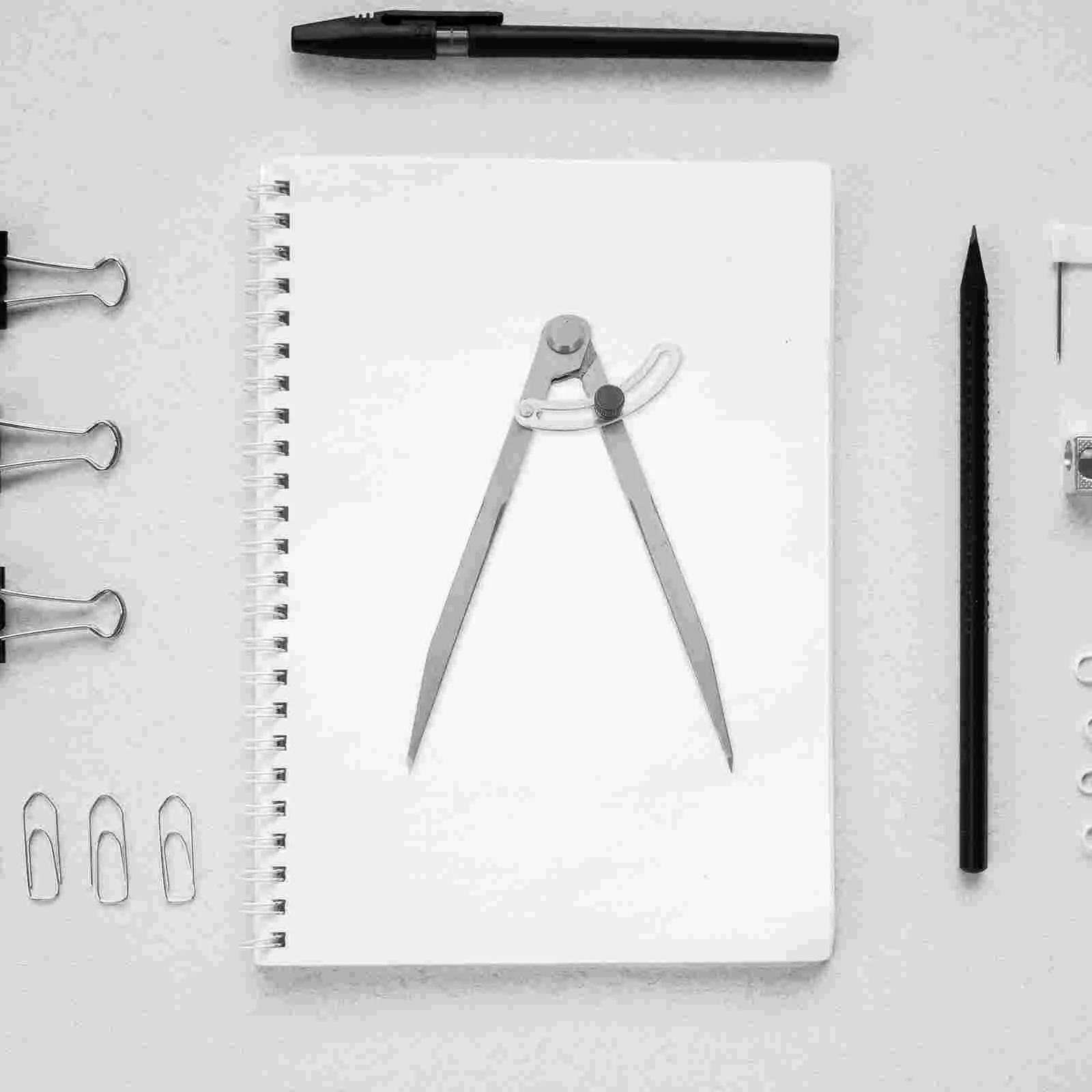 Compasses Craft Marking Gauges Metal Scriber Silver Carbon Steel Drawing Tool