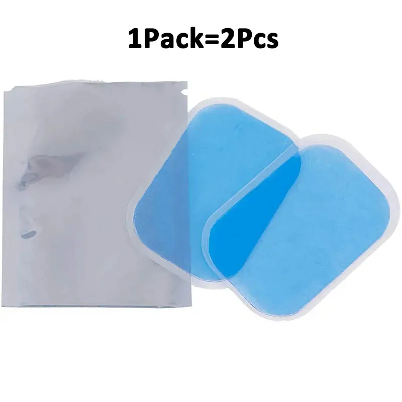 60 Pcs (30 Packs) Abs Trainer Gel Pads Muscle Toner Pads Replacement Gel Sheet For Abs Toner Abdominal Workout Toning Belt