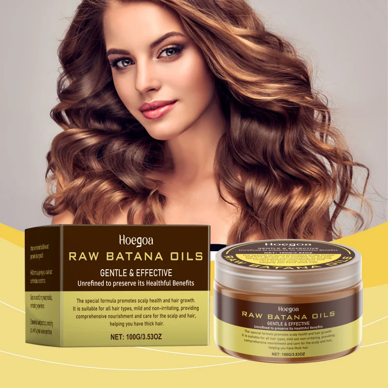 

Batana Hair Cream - Nourish Hair, Repair Damage, Add Shine, Improve Dryness, Reduce Dandruff, Soften Hair Texture, 100g