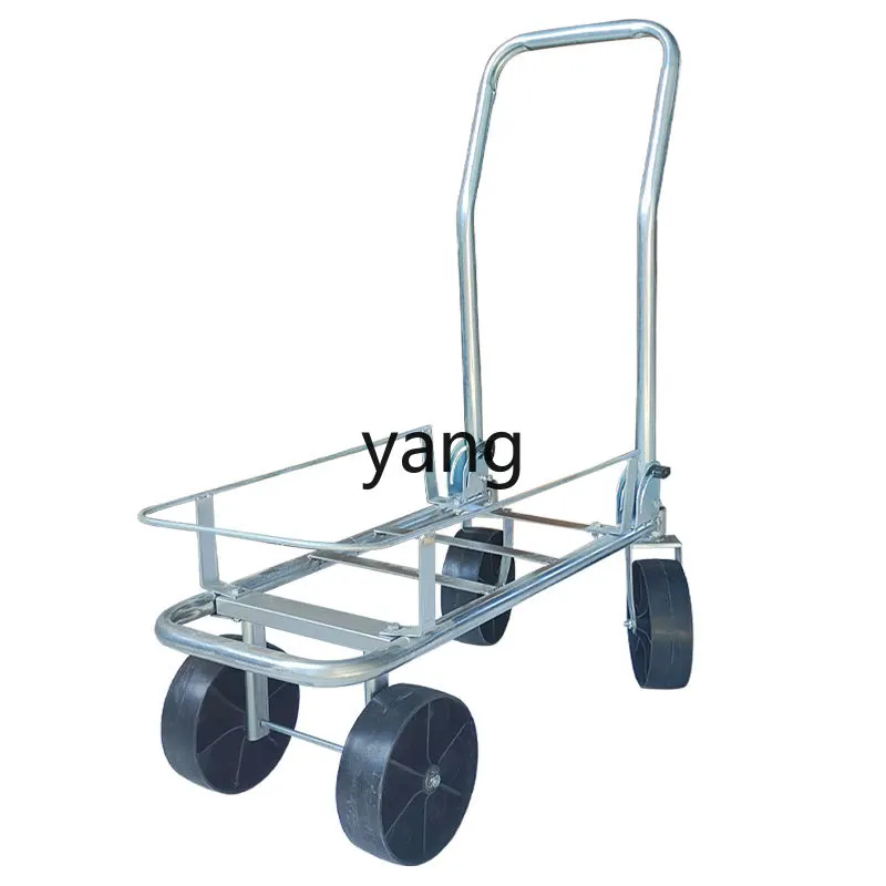 CX transport truck, greenhouse convenient push-pull folding cart, multi-purpose transport truck for fruits and vegetables