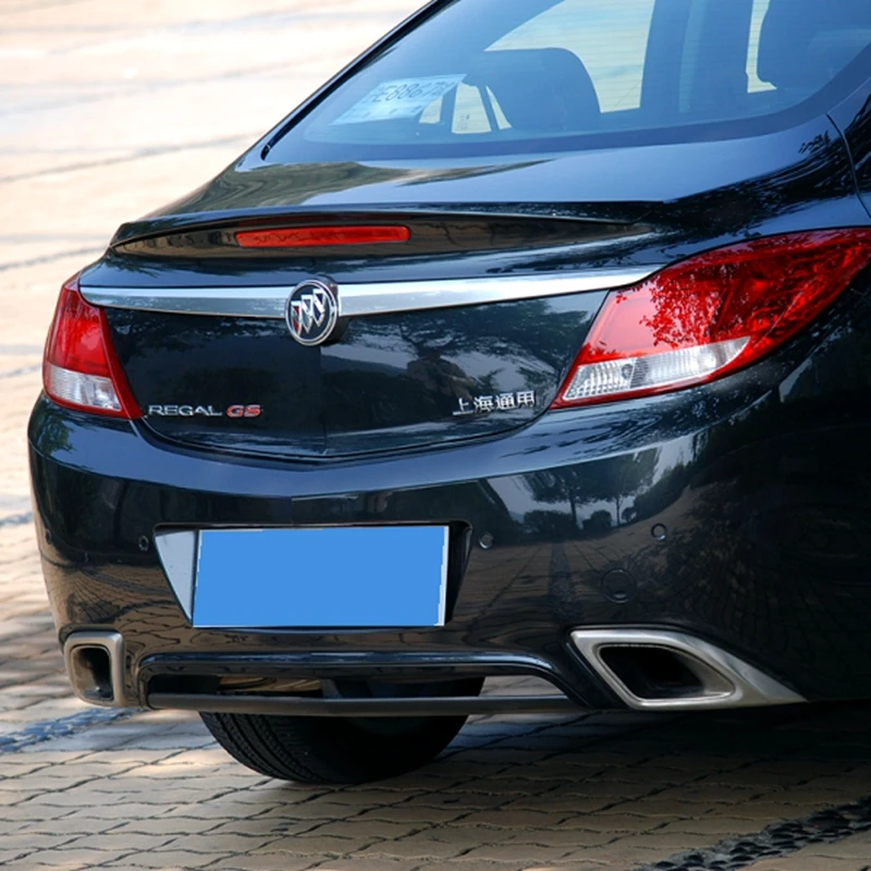 For Buick Regal GS Opel Insignia 2009-2015 Car Styling ABS Plastic Unpainted Color Rear Trunk Wing Boot Lip Roof Spoiler