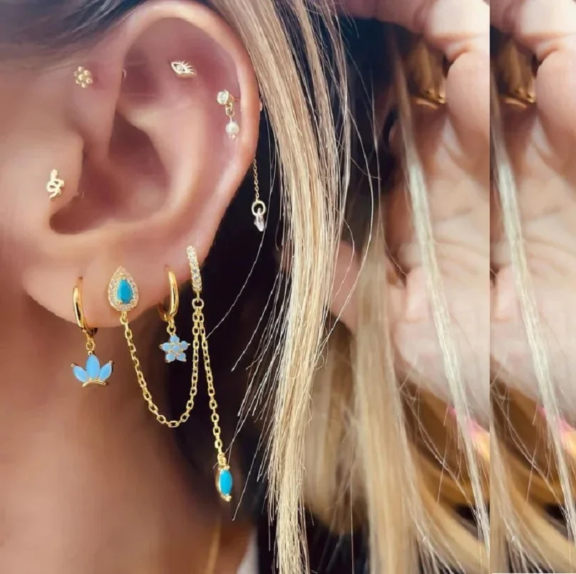 Thumbnail 2 - #26 Best Dangle Chain Earrings to Buy In 2026