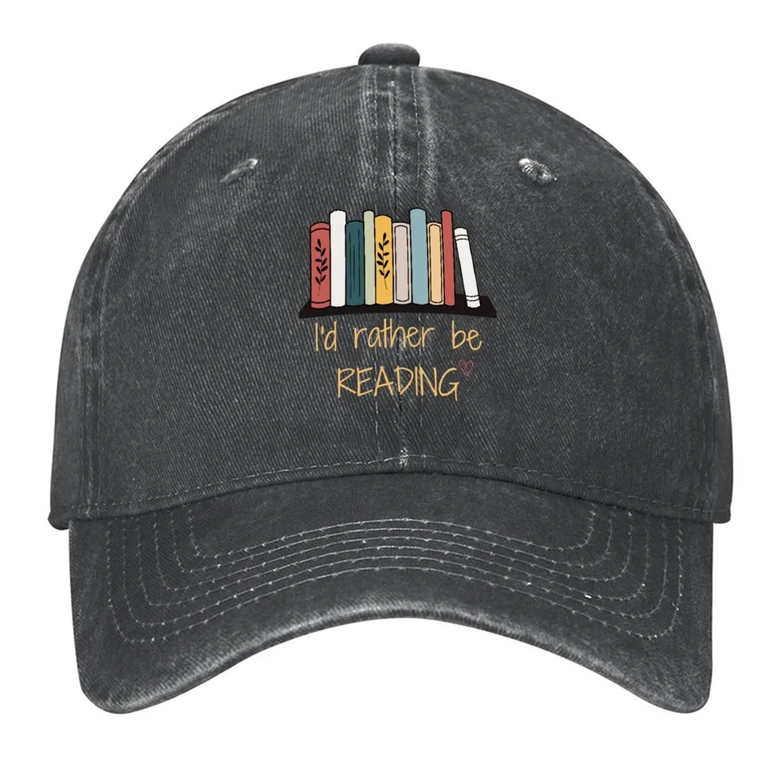 

I'd rather be Reading topsNtangles Baseball Cap fashionable Hood luxury caps Women's Golf Clothing Men's