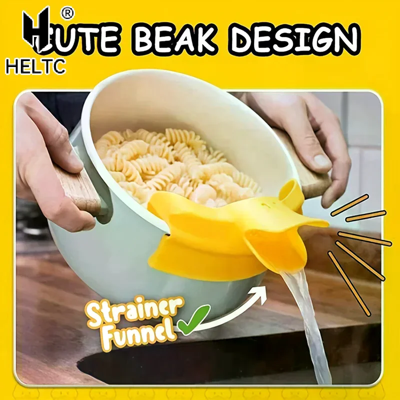 Cute Duckbill Shape Silicone P - Pour Pot Aluminum review and price