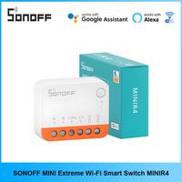 Sonoff Mini R4 Extreme Wifi Smart Switch Interruptor Detach Relay Mode External Switch On-Off Control Work With EWelink Alexa