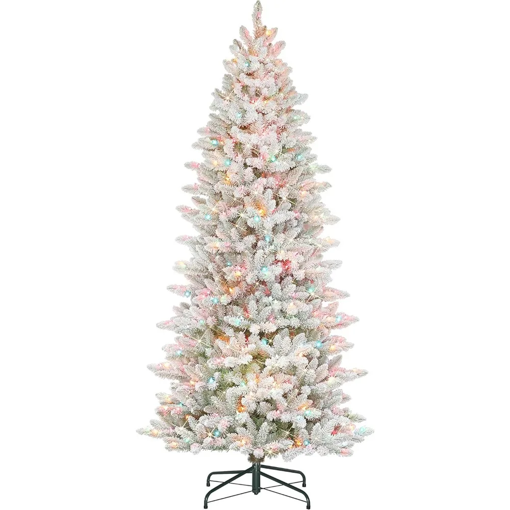 

Pre-Lit Slim Fir Artificial Christmas Tree