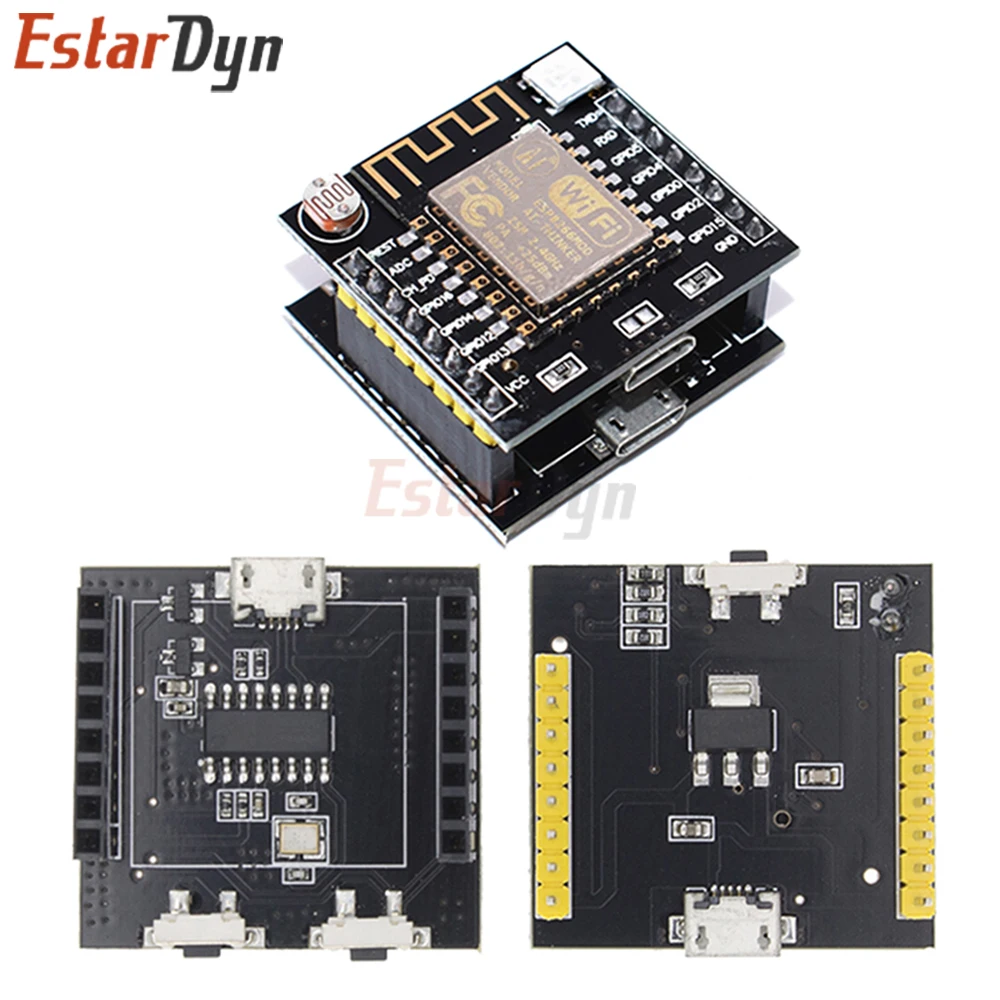 Estardyn ESP8266 NodeMCU Development Board ESP-12F WiFi Module Serial Wireless IoT MicroUSB Low Power 3.3V 5V Smart Home