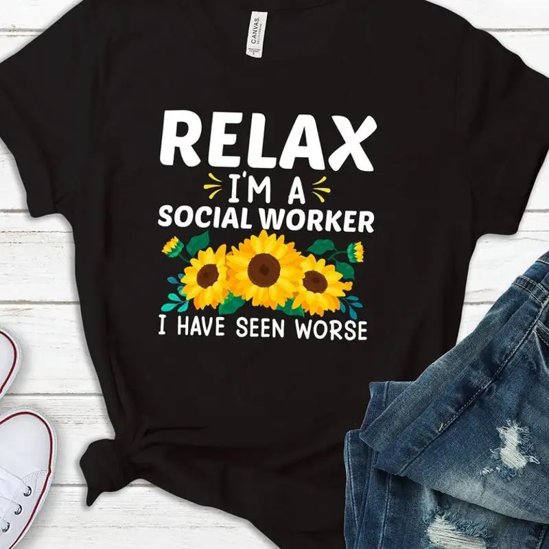 Social Worker Gift School Social Work LCSW T-Shirt