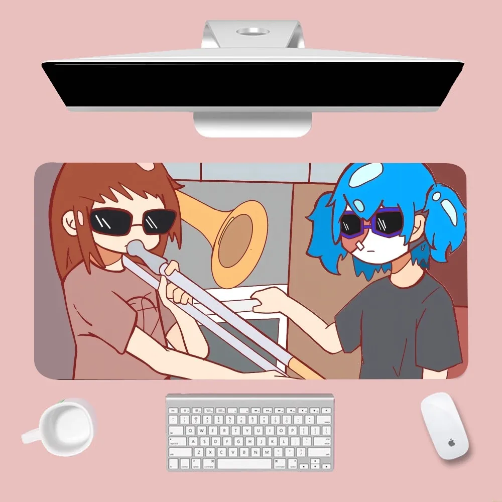 G-Game S-Sally F-Faces Mousepad Computer Mouse Pad 400x800x5mm Gaming Accessories Mause Keyboard PadKawaii Mice Mausepad