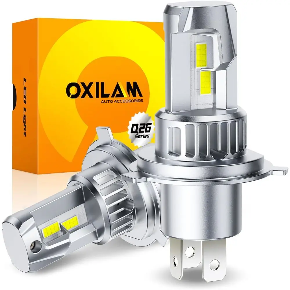 

H4 9003 LED Bulbs, 700% Brighter, 32000LM Brighter Ultra-Bright, 1:1 Hgen Size, Plug N Play, Error ree No licker, No Adapter Req