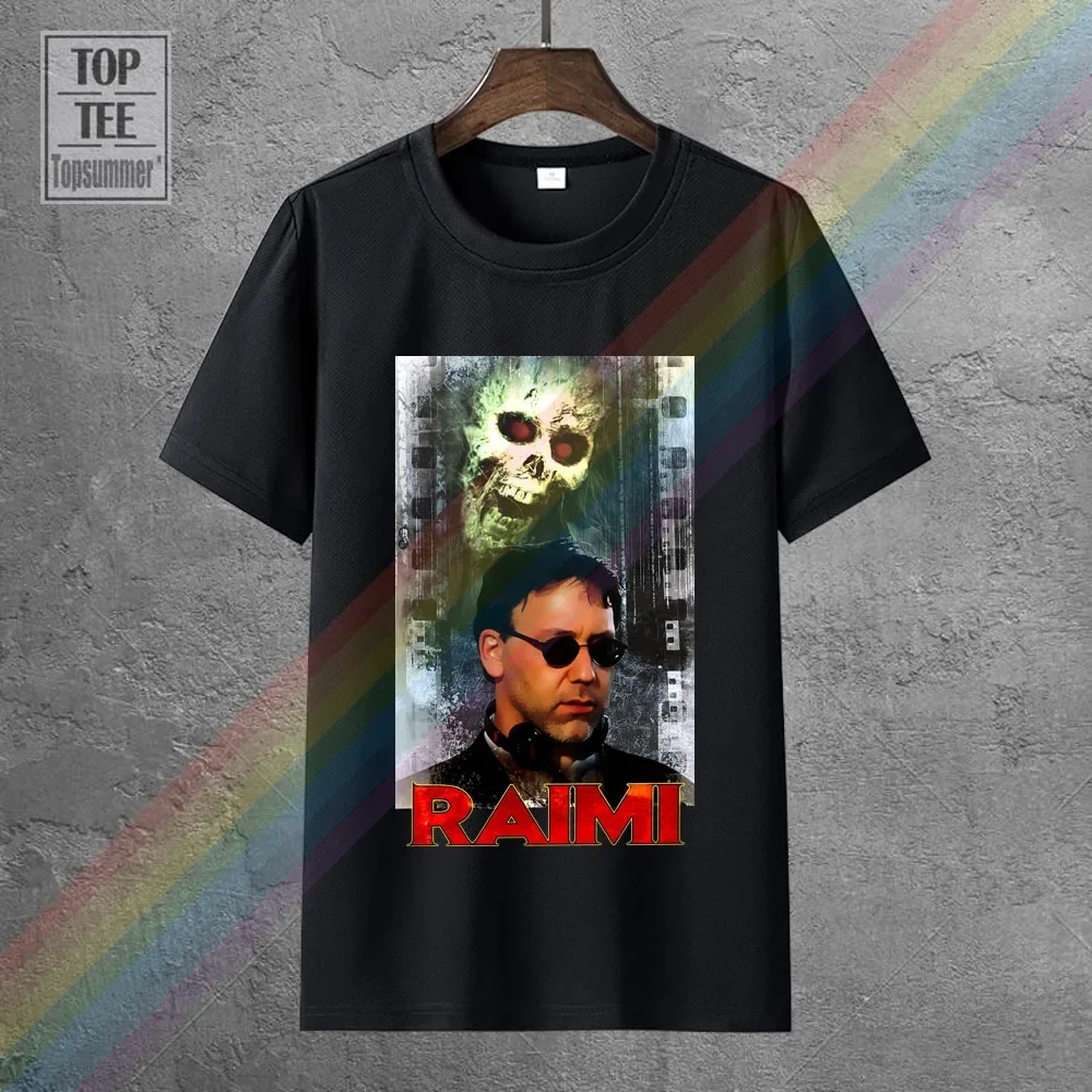 

Sam Raimi Tshirt Skull Retro Tee Shirt Gothic Summer Sweatshirt Couples T-Shirt Funny Horror T-Shirts