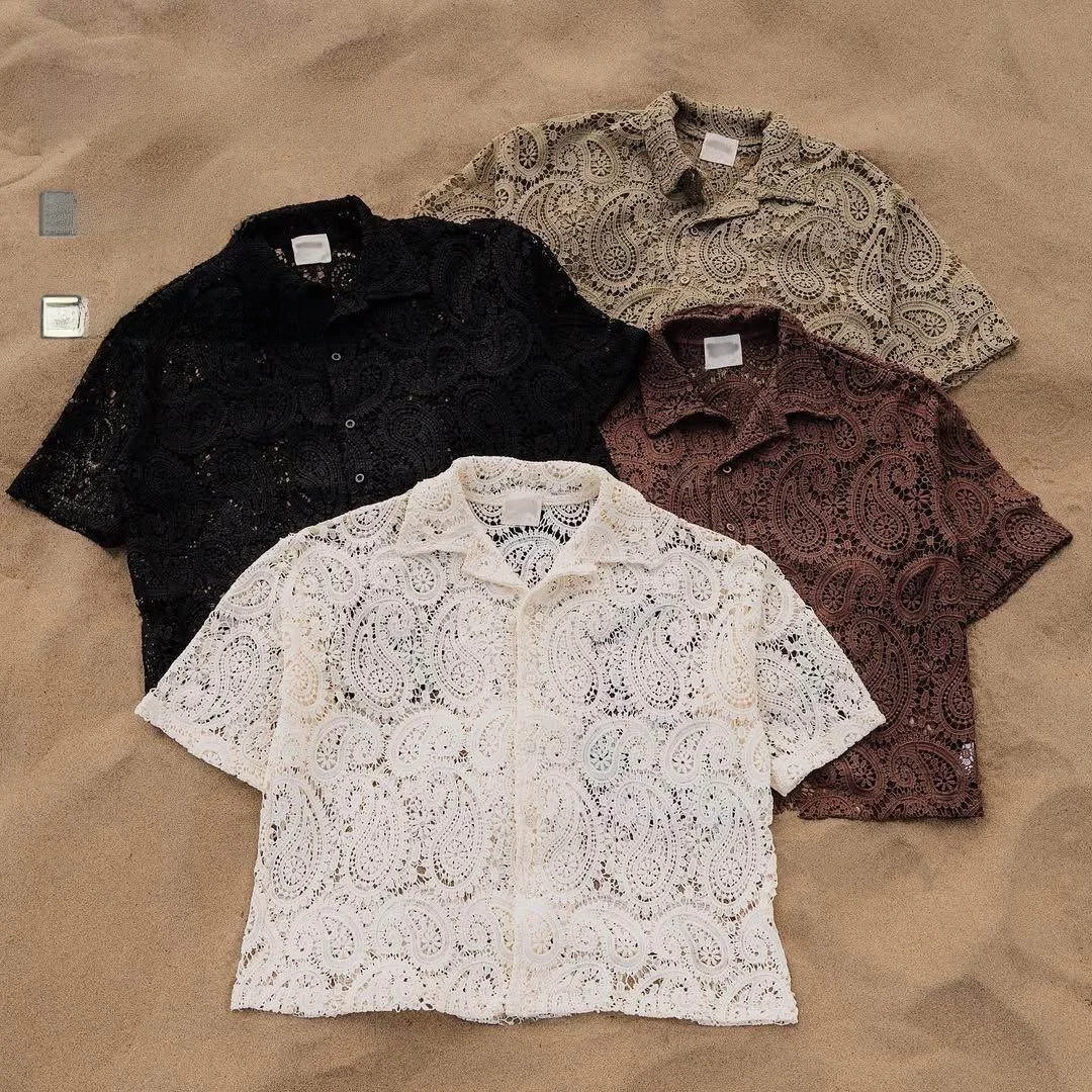 

Women's Summer Casual ort Sve Embroidered Hollow out irt Commute Sle Thin Fabric Durable ape Retention