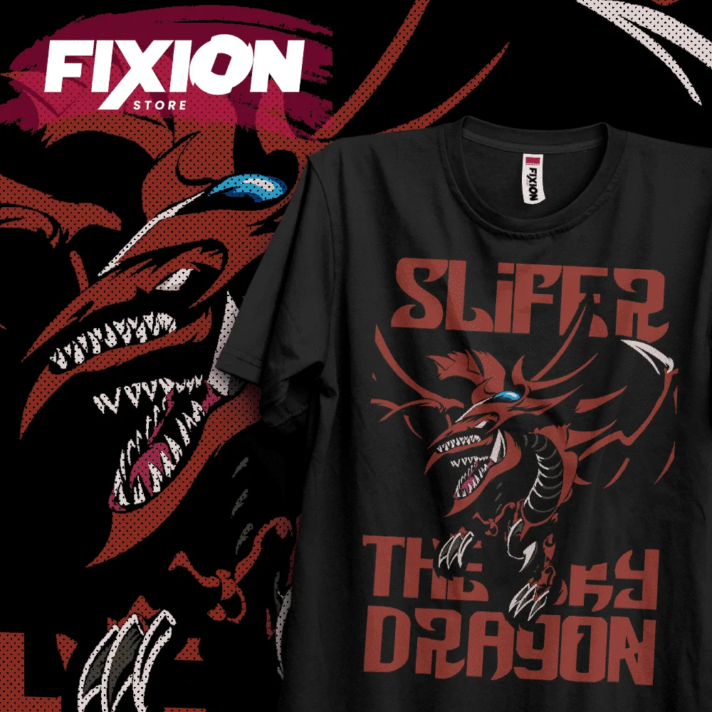 T-shirt For Anime Yugioh [N] D#4 – Slifer Manga Tee