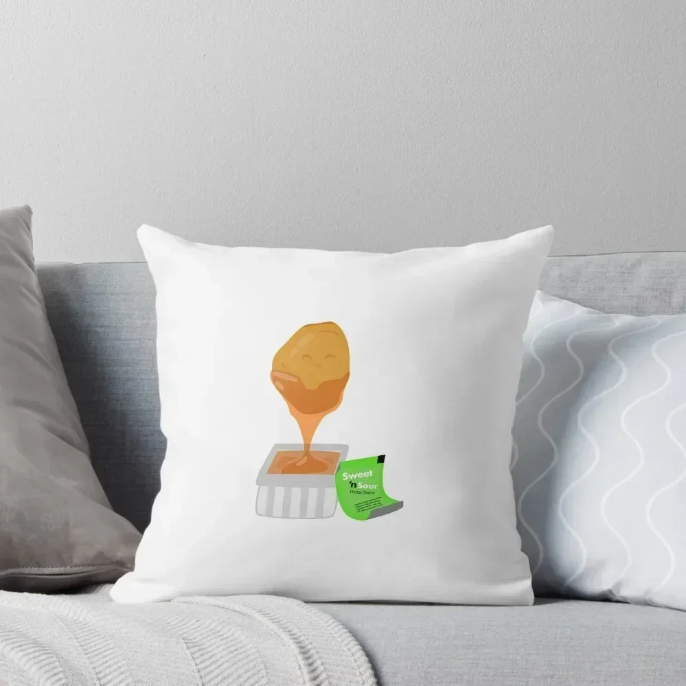 Chicken nugget sweet n sour sauce Throw Pillow Rectangular Cushion Cover Pillow Cover pillow