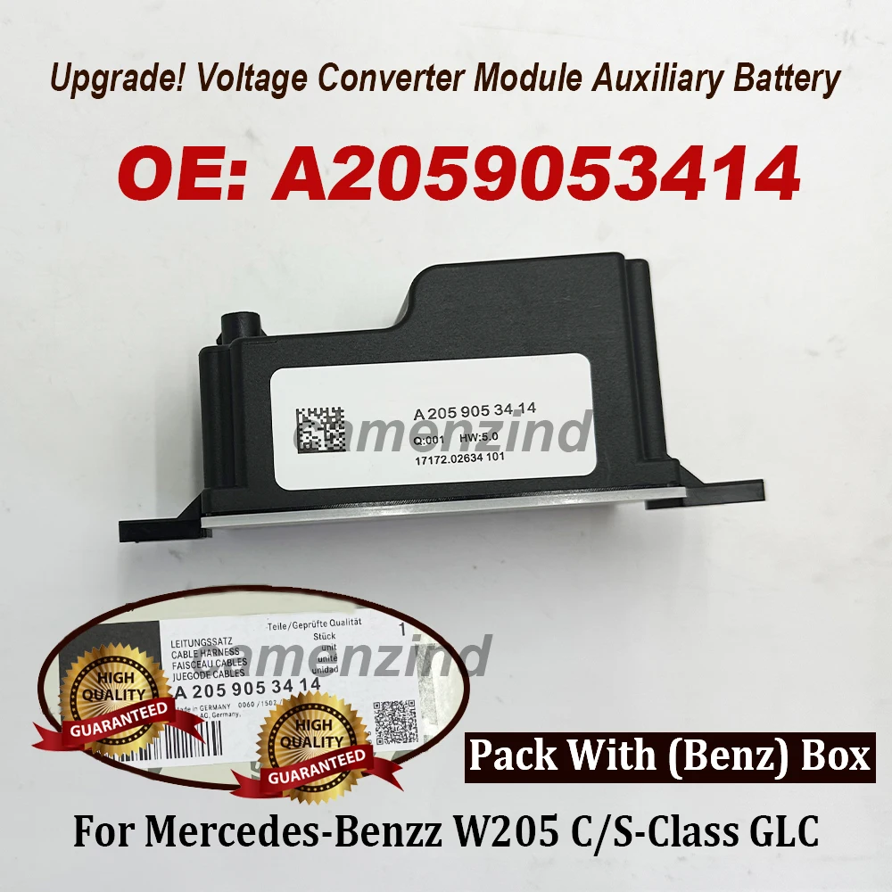 

NEW A2059053414 A2059052809 2059053414 Car Voltage Transformer Voltage Converter For Mercedes Benzz W205 C/S-Class GLC