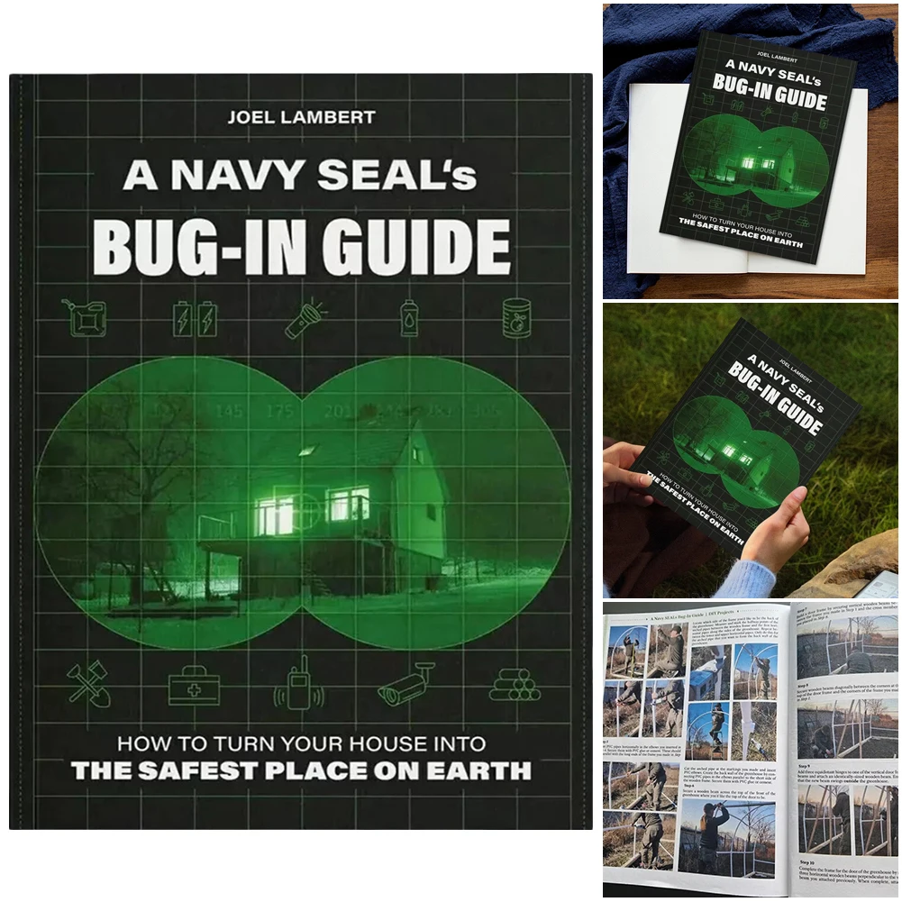 UK Seal Guide Book Color Inner Pages A Seals Bug-In Guide The UItimate Guide To Survive Dealing with Disasters Book Paperback