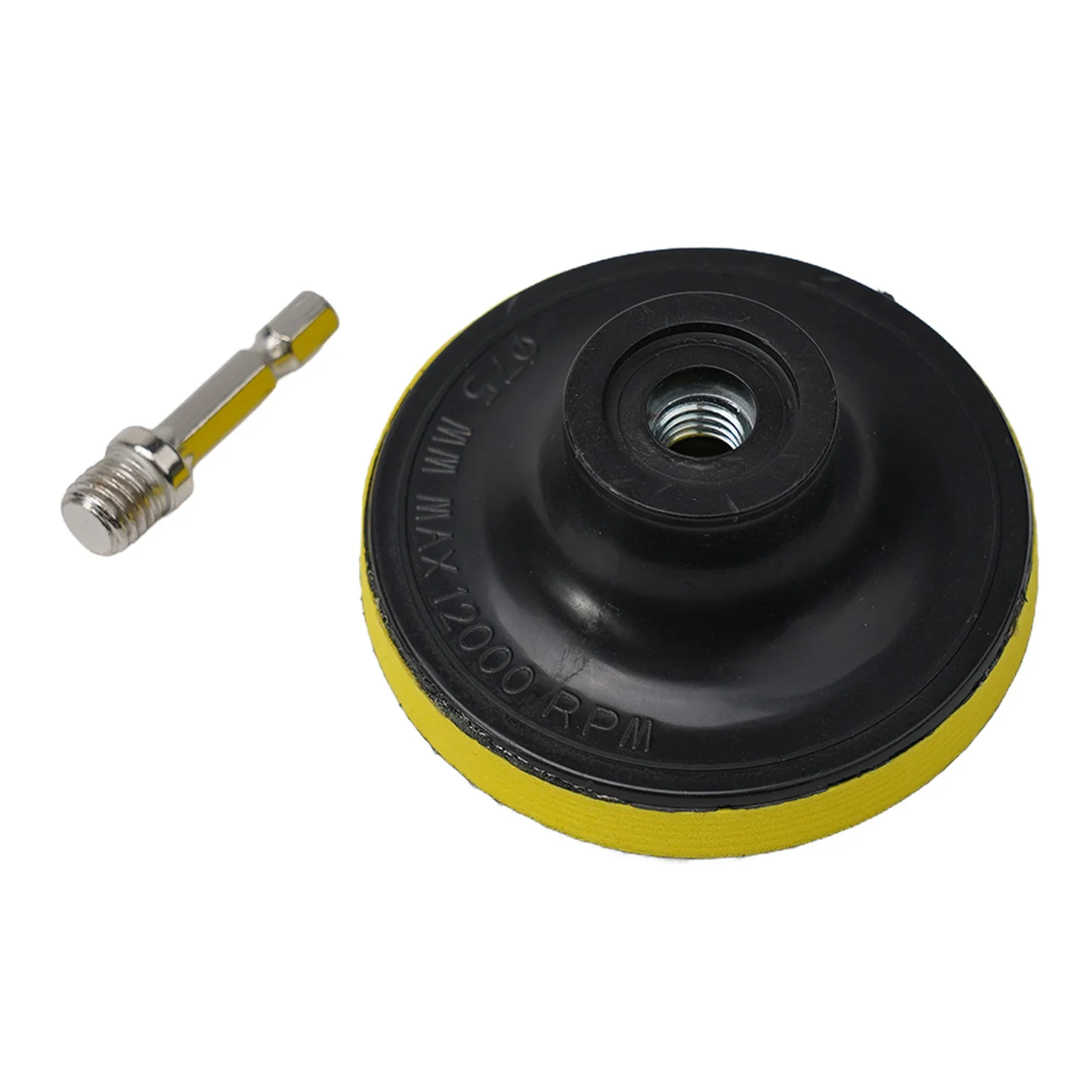 3-7Inch Backing Pad Polishing Plate With 10 14mm Thread Adapter Angle Grinder Wheel Sander Disc Polishing Tools