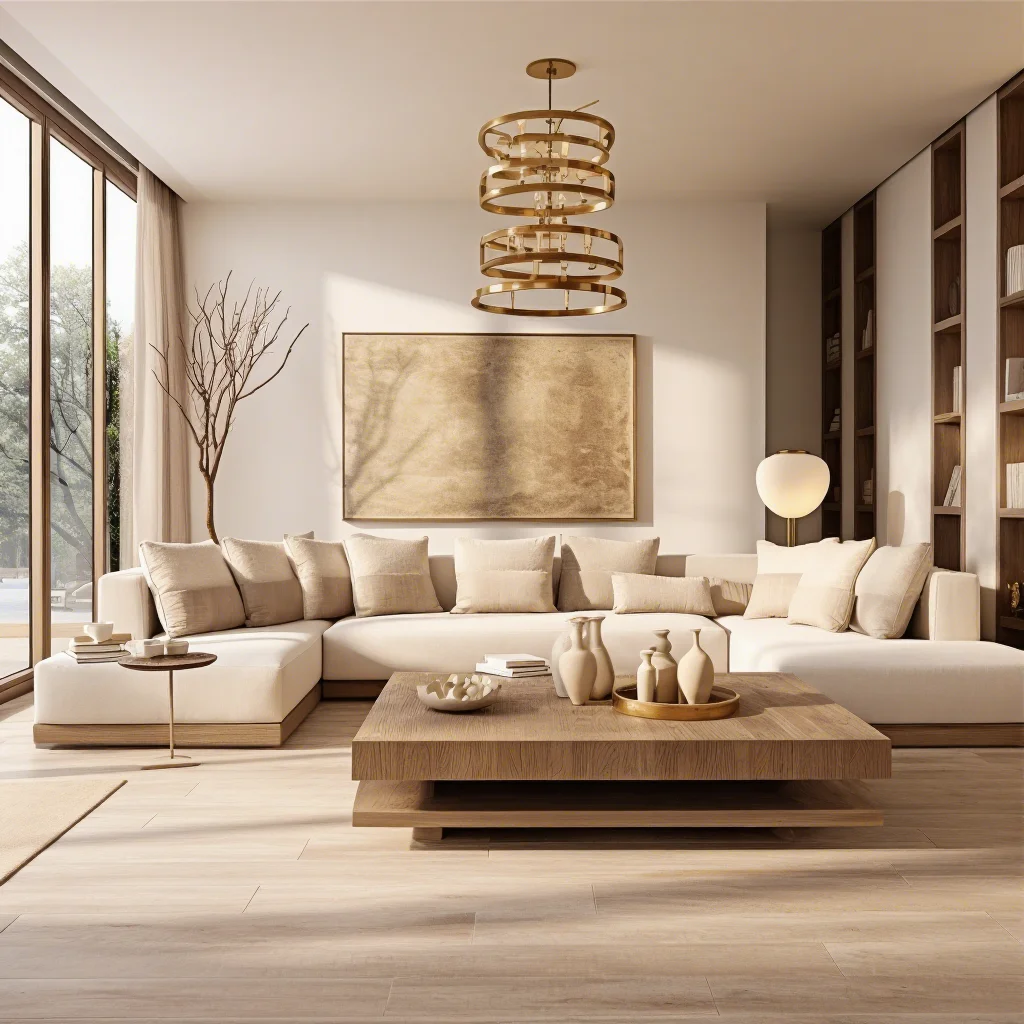 Minimalism Master Design Linen Sofa Set Sectional Modular High Quality Customized Color Fabric for Living Room Villa