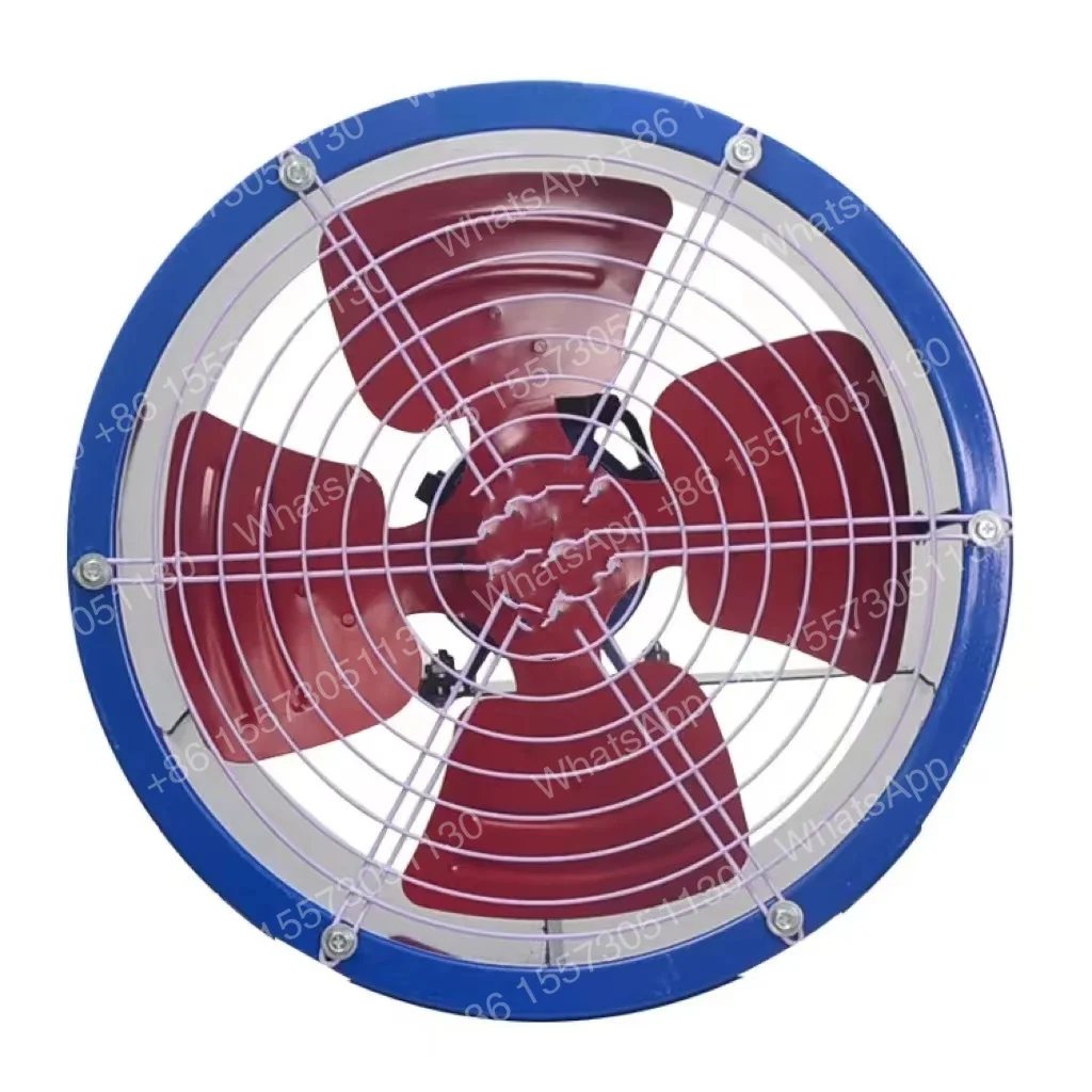 Series Automation Metal Axial Duct Fan Wall Mount Pipe Kitchen Exhaust Fan
