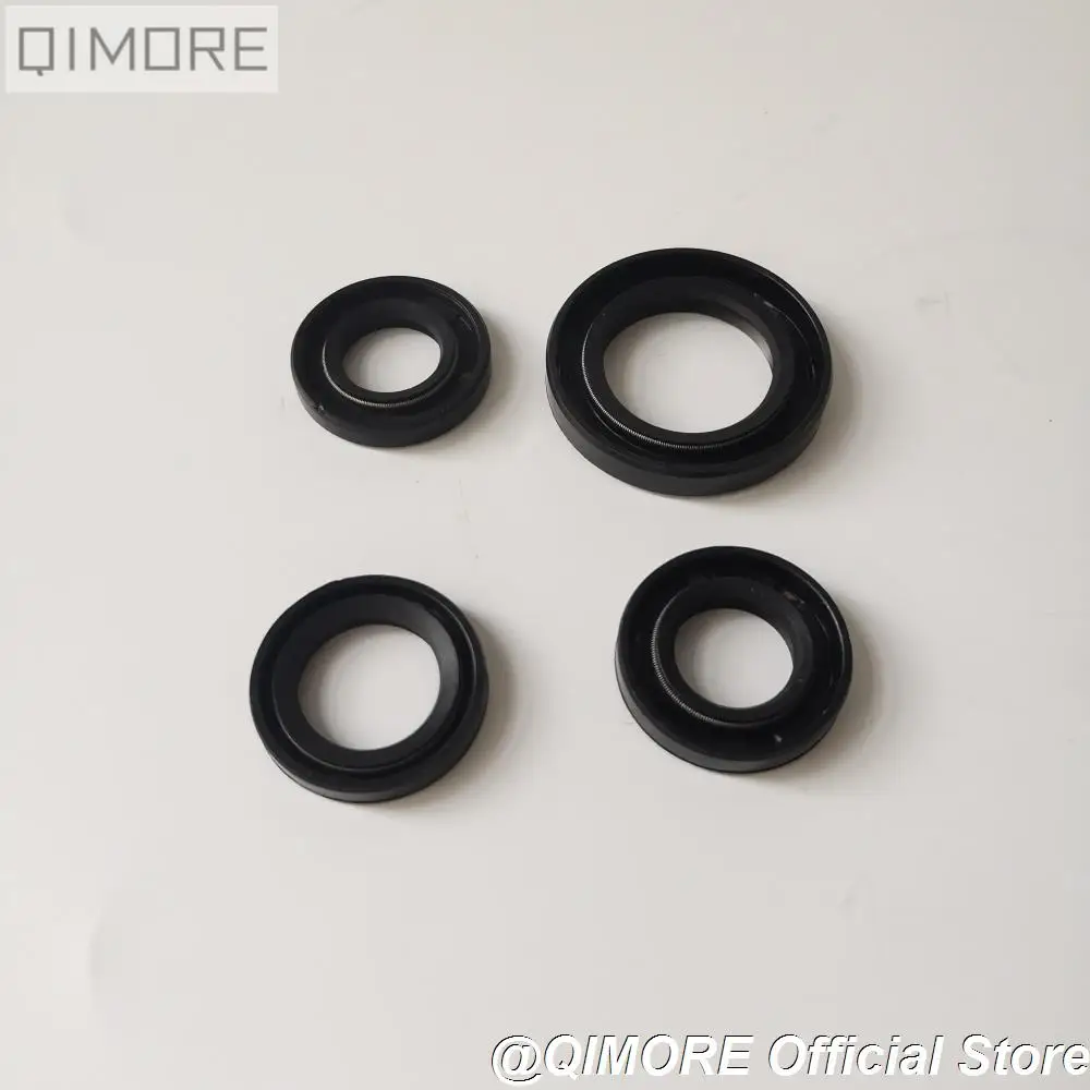 Engine Oil Seal Set for 4 stroke scooter moped ATV QUAD 139QMB 1P39QMB 147QMD GY6 50 60 80cc