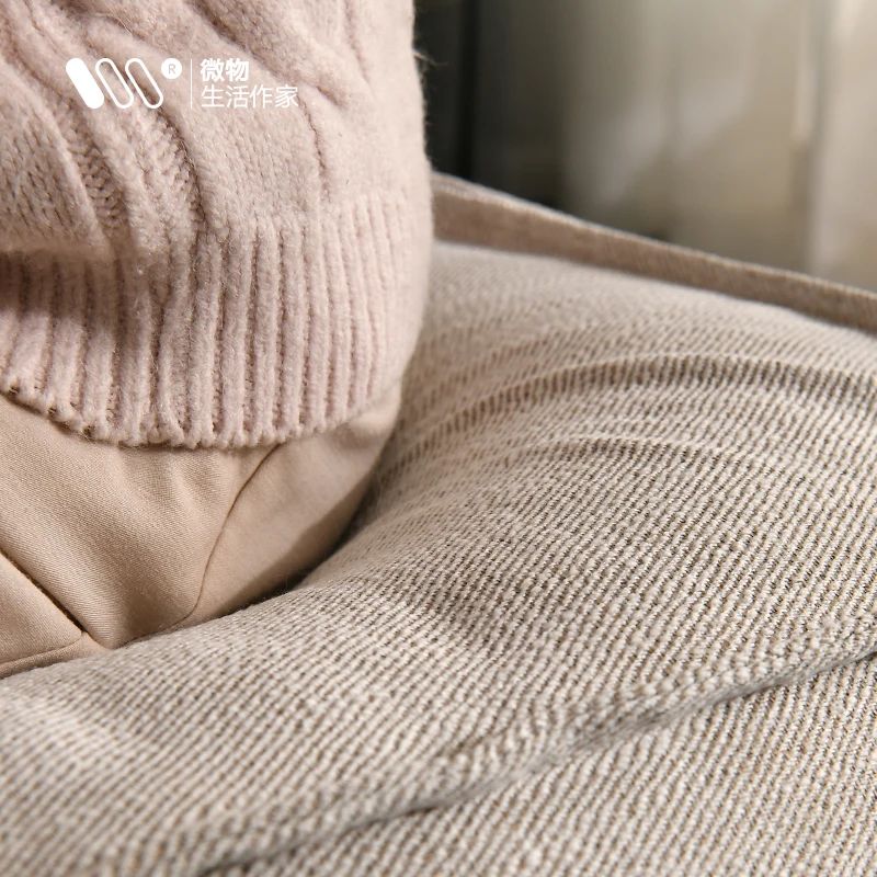 Sofa Pedal Foot Rest Leg Stool Fabric Living Room Single Nordic Casual Shoe Changing Stool