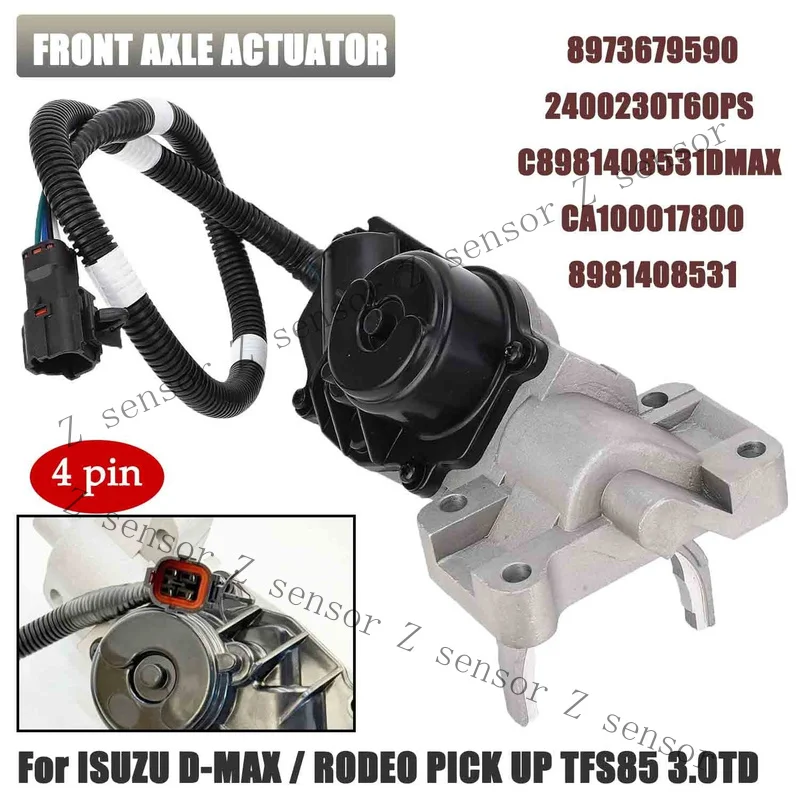 AAA+ FRONT AXLE ACTUATOR ASSY For ISUZU D-MAX / RODEO PICK UP TFS85 3.0TD 05-7/12