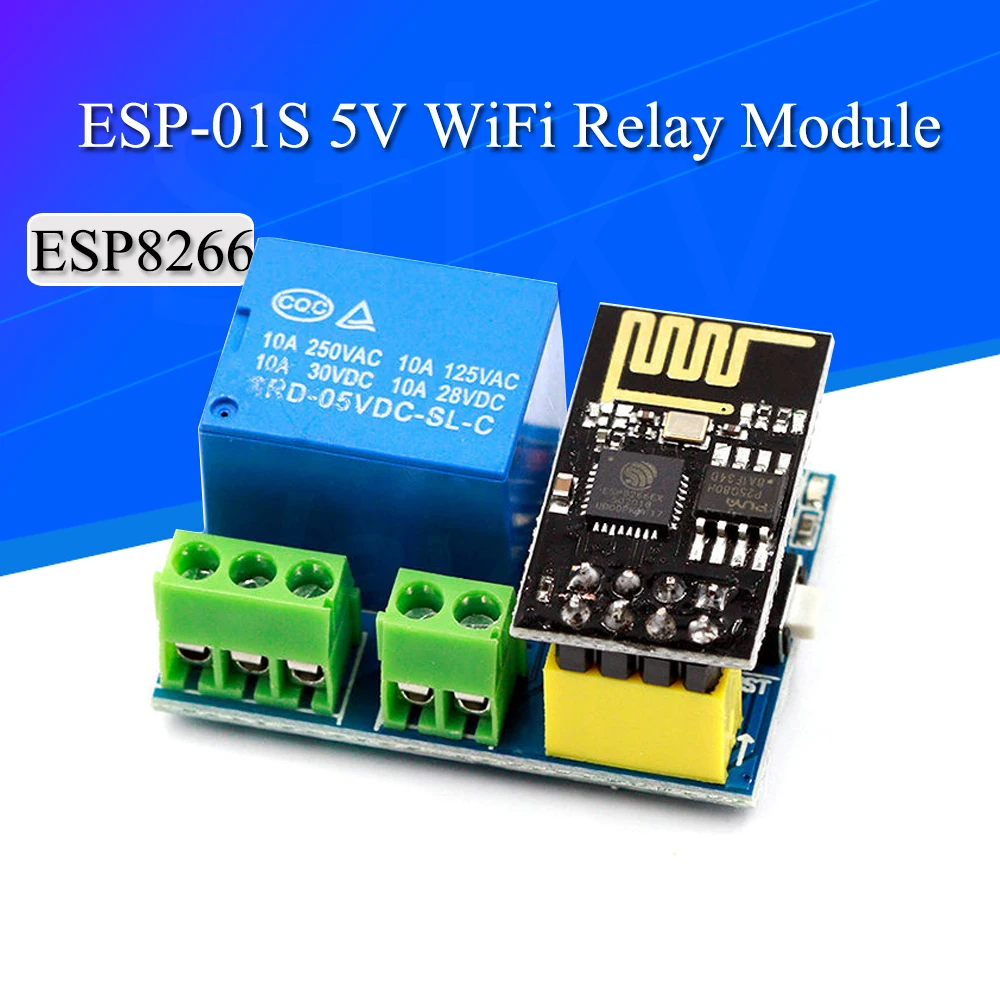 ESP8266 ESP-01S 5V WiFi Relay Module Things Smart Home Remote Control Switch Phone APP ESP01 ESP-01 Wireless WIFI Module