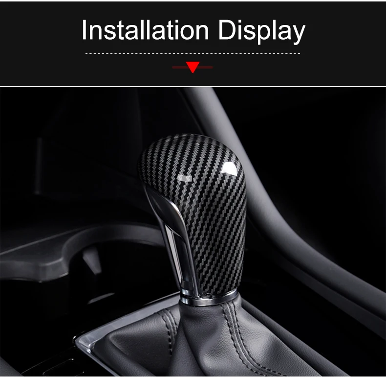 Für Mazda 3 BP Axela CX-30 CX30 CX-50 CX50 2019 - 2021 2022 2023 2024 2025 2026 Auto-Schalthebelknauf-Abdeckung Zubehör – Detail 7