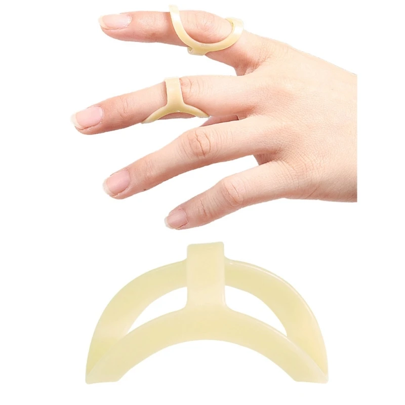 5Pcs Oval Finger Splints Finger Support Brace for Thumb, Index,Middles Finger